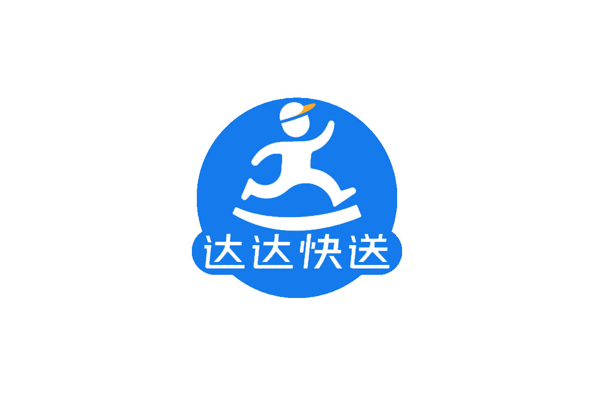 配送logo设计-达达快送品牌logo设计