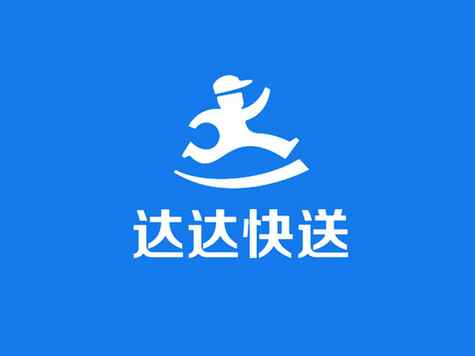 配送logo设计-达达快送品牌logo设计
