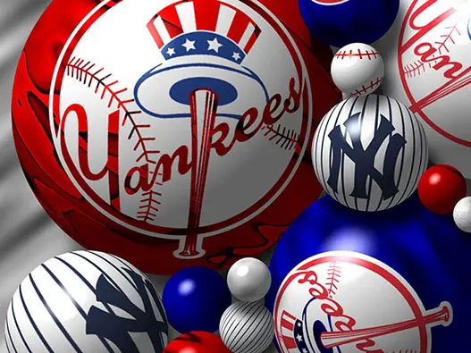 New York Yankees纽约洋基队标志设计含义及棒球logo设计理念