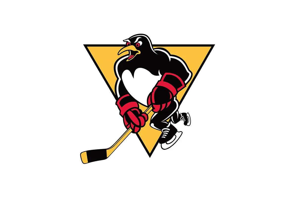 Wilkes-Barre Scranton Penguins威尔克斯-巴雷斯克兰顿企鹅队logo设计-企鹅logo设计