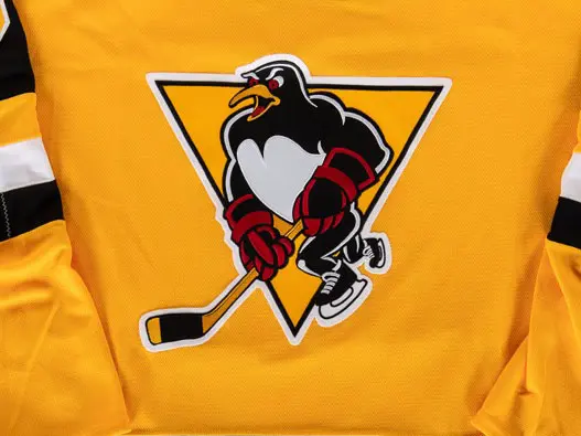 Wilkes-Barre Scranton Penguins威尔克斯-巴雷斯克兰顿企鹅队标志设计含义及曲棍球logo设计理念