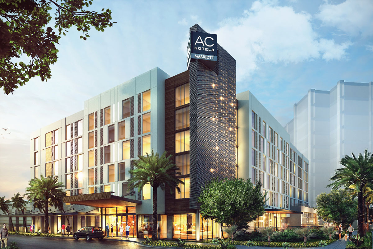 AC Hotels大门口