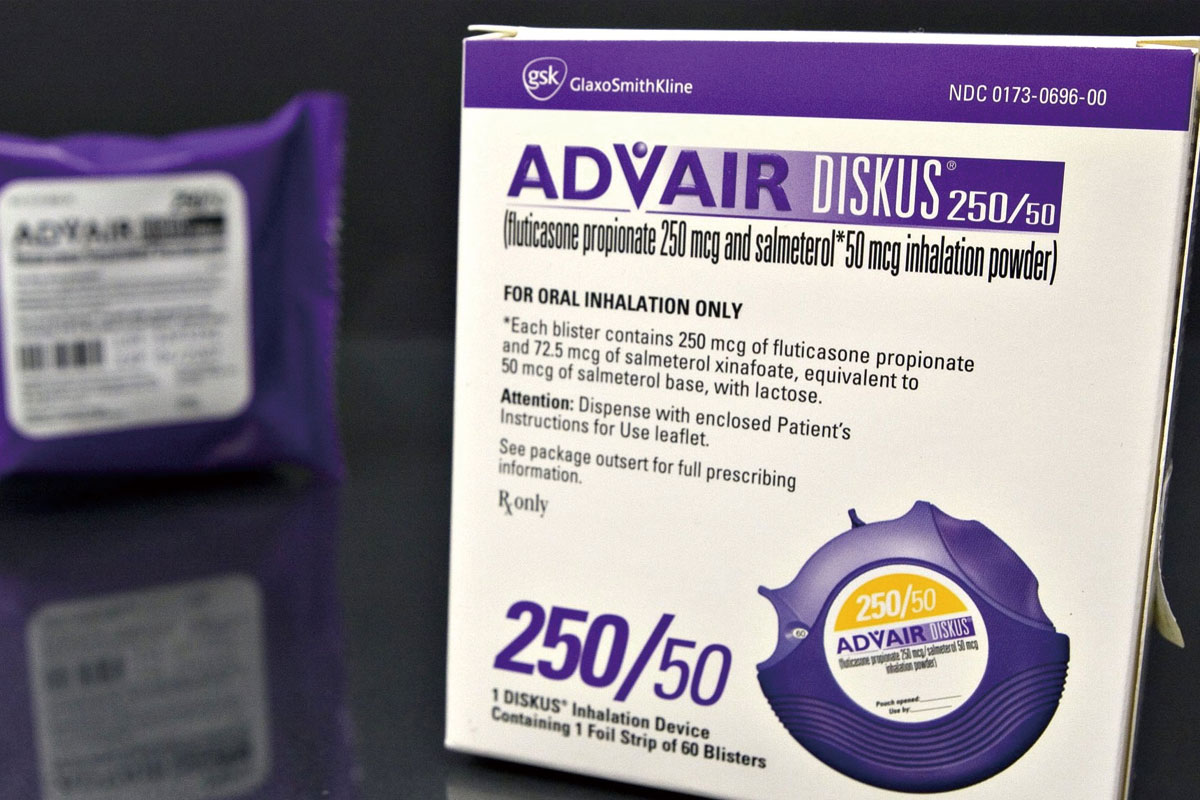 Advair舒利迭包装