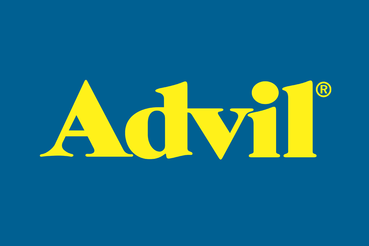 Advil反白logo