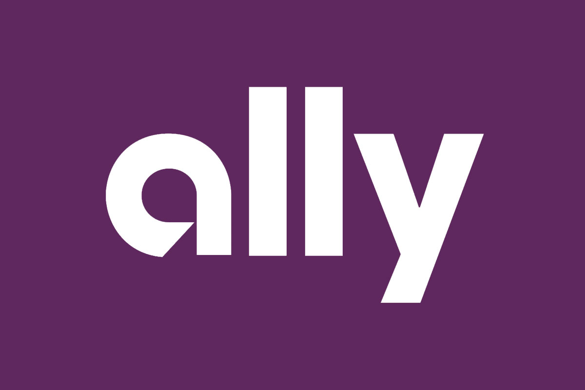 Ally银行反白logo