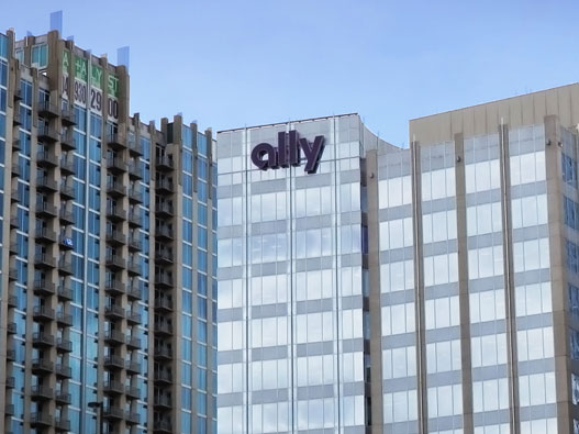Ally Bank标志设计含义及银行品牌设计理念