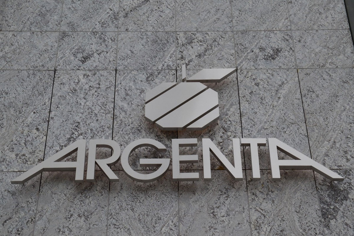 Argenta银行品牌LOGO设计案例-银行行业标志设计方案