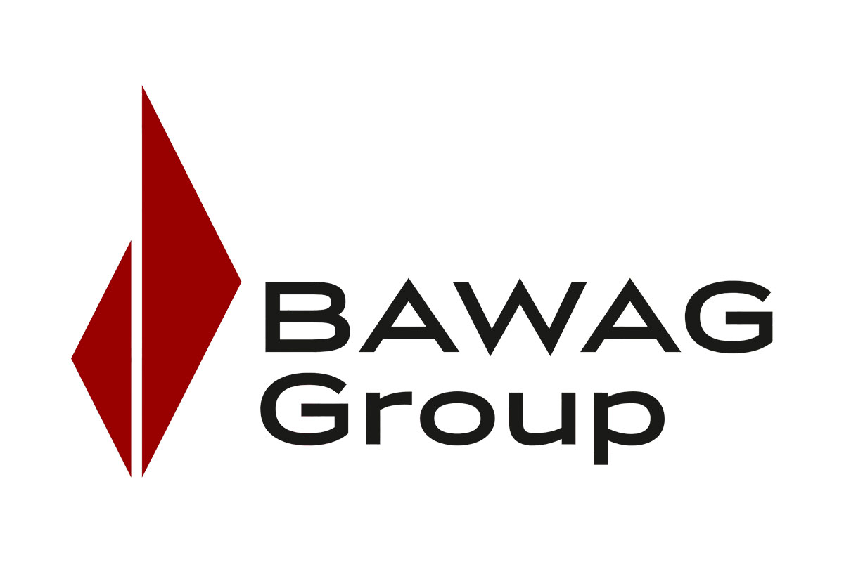 BAWAG Group银行品牌LOGO设计案例-三角形元素标志设计
