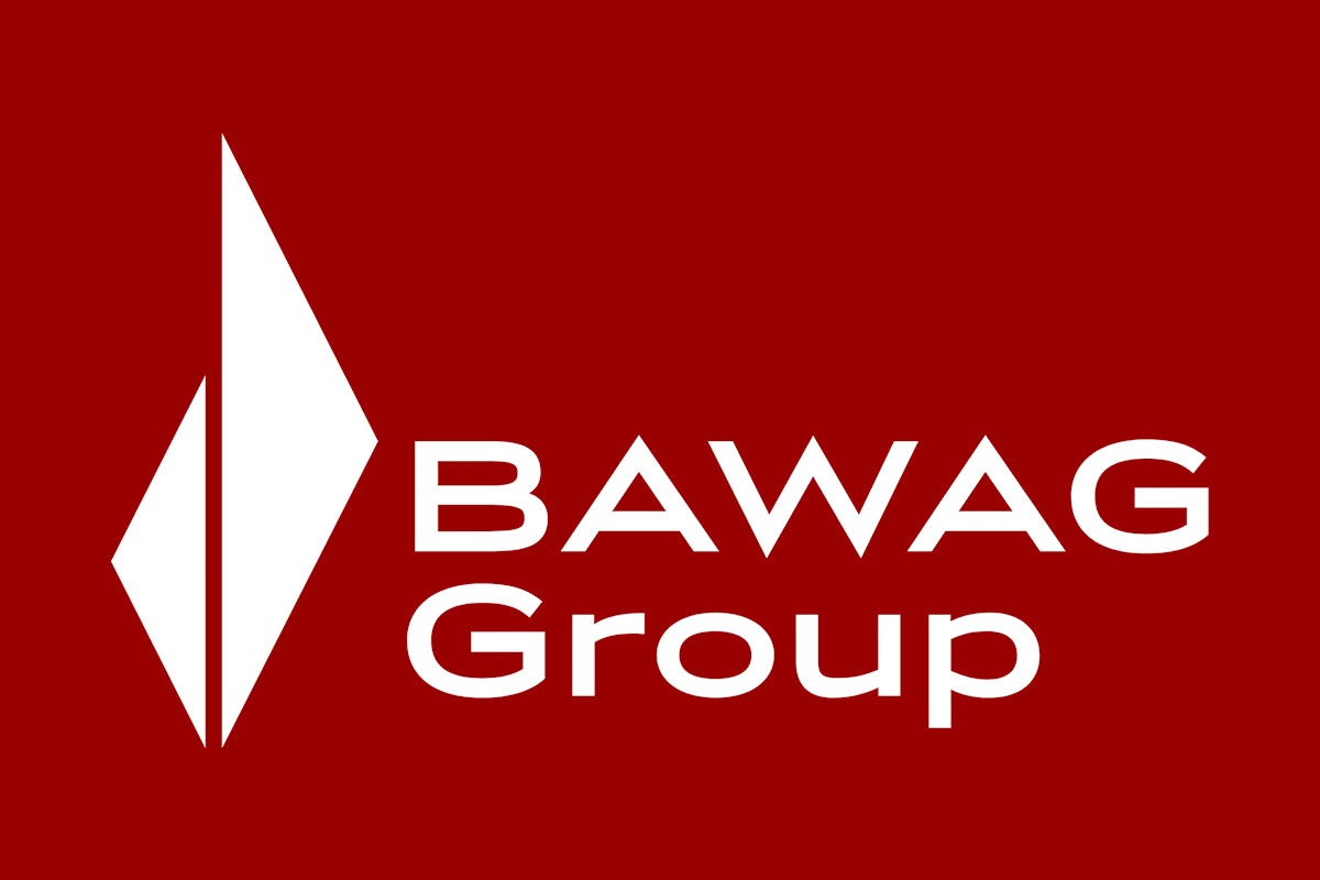 BAWAG Group银行反白logo