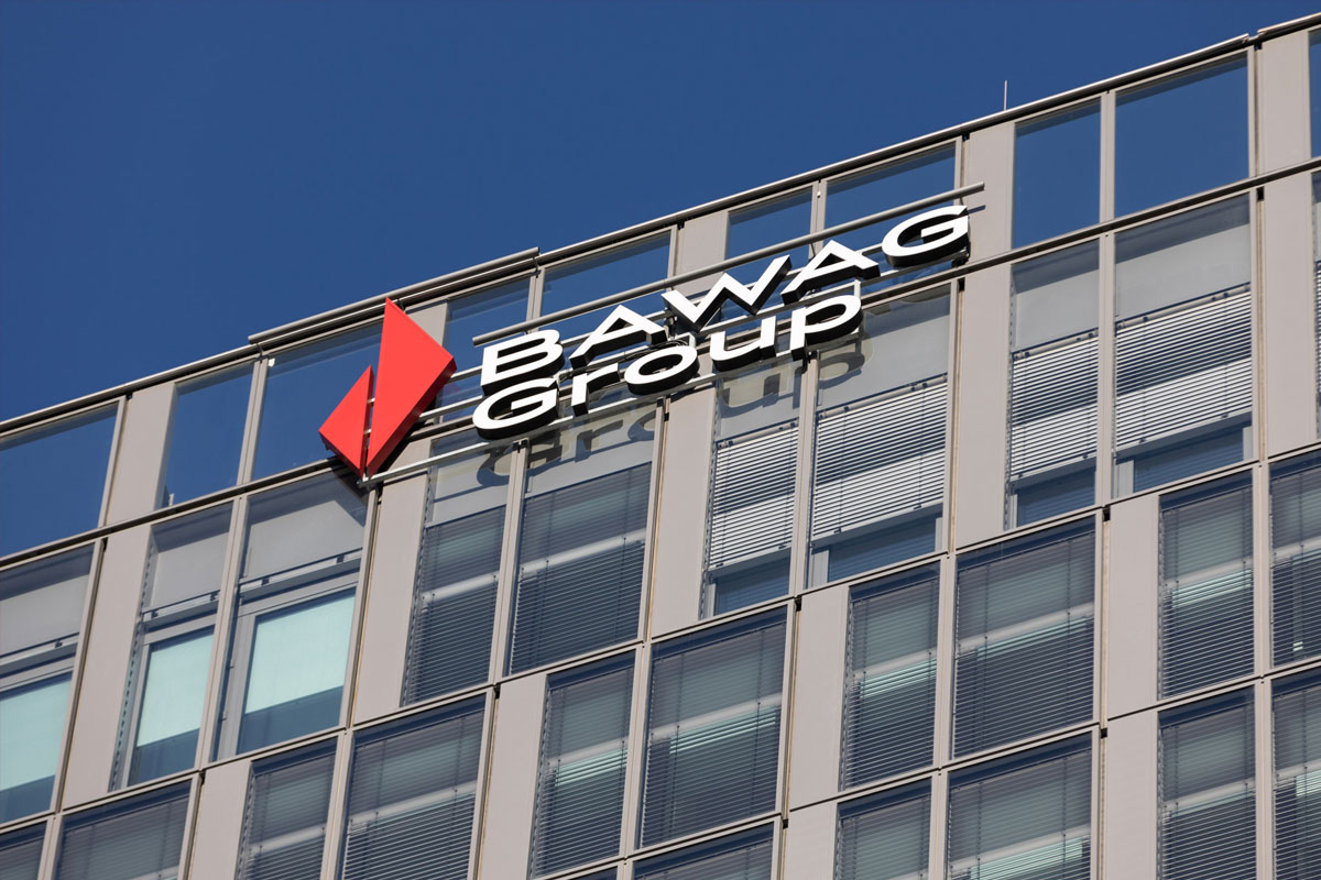 BAWAG Group银行品牌LOGO设计案例-银行行业标志设计方案
