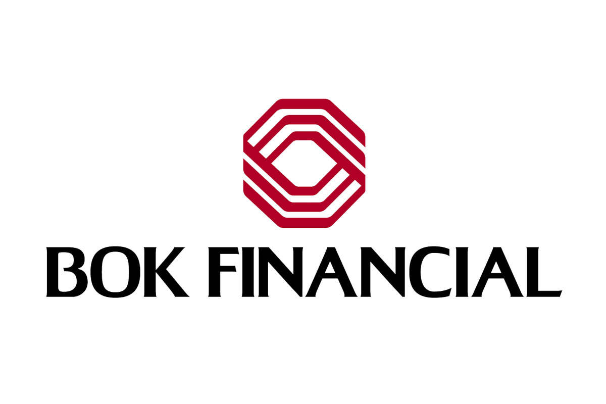 BOK Financial银行品牌LOGO设计案例-八边形元素标志设计