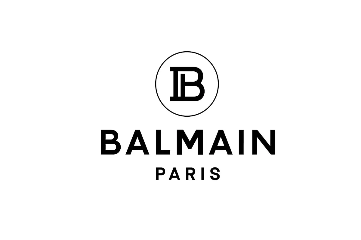 Balmain宝曼品牌LOGO设计案例-B字母元素标志设计