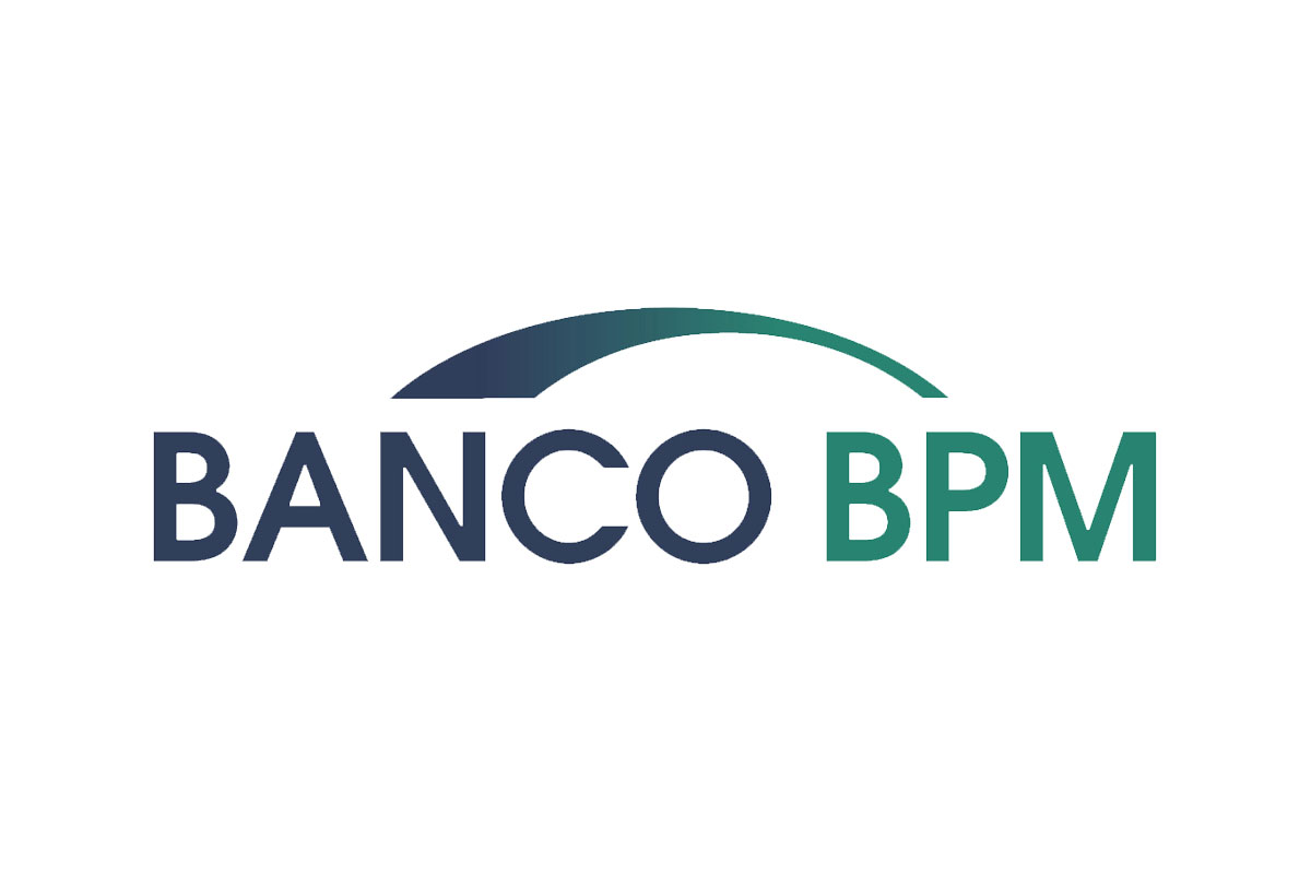 Banco BPM银行品牌LOGO设计案例-拱桥元素标志设计