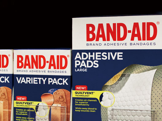 Band-Aid邦迪logo设计含义及医药品牌设计理念