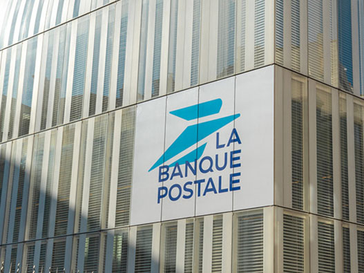 Banque Postale银行标志设计含义及银行品牌设计理念