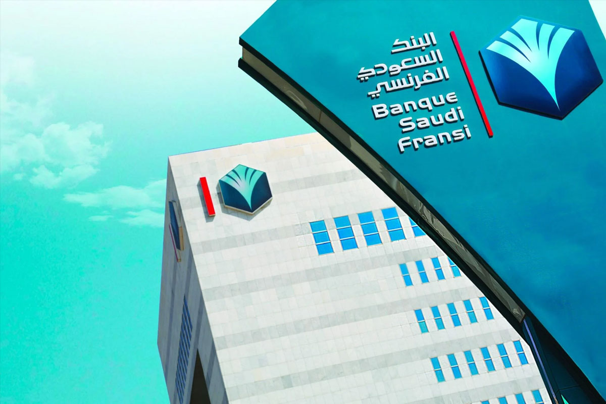 Banque Saudi Fransi银行品牌LOGO设计案例-银行行业标志设计方案