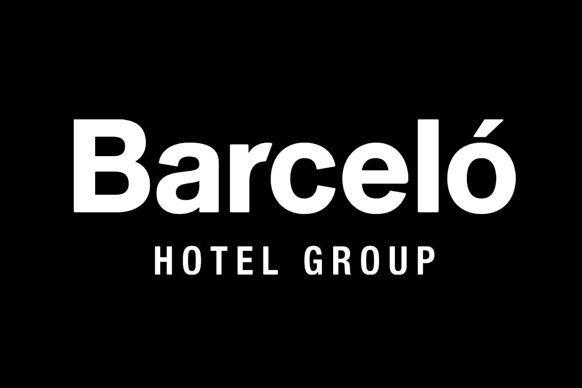 Barceló Hotels反白logo