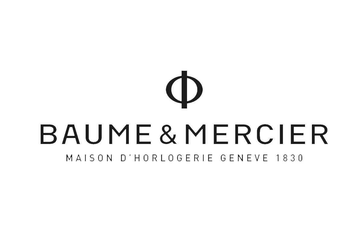 Baume & Mercier名士品牌LOGO设计案例-齿轮元素标志设计