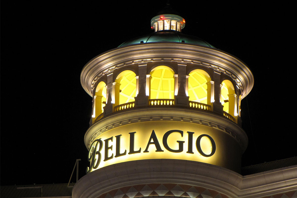 Bellagio Las Vegas招牌