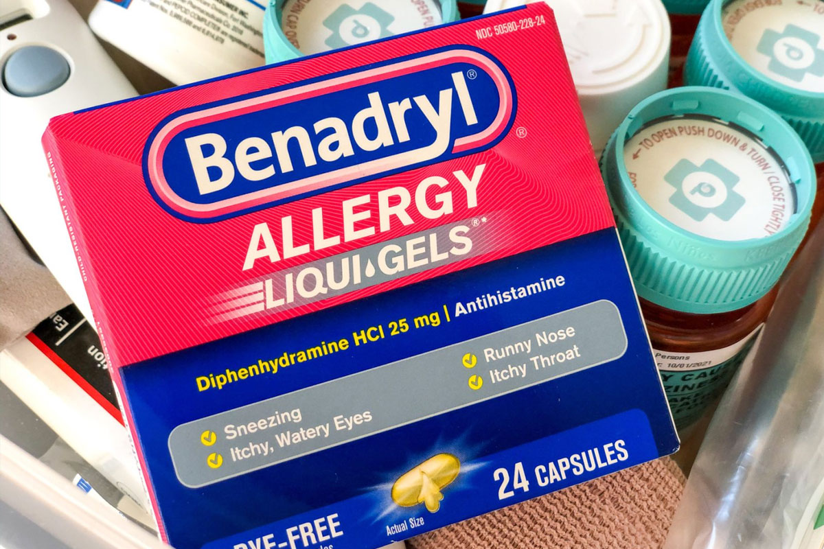 Benadryl包装