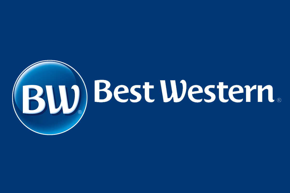 Best Western反白logo