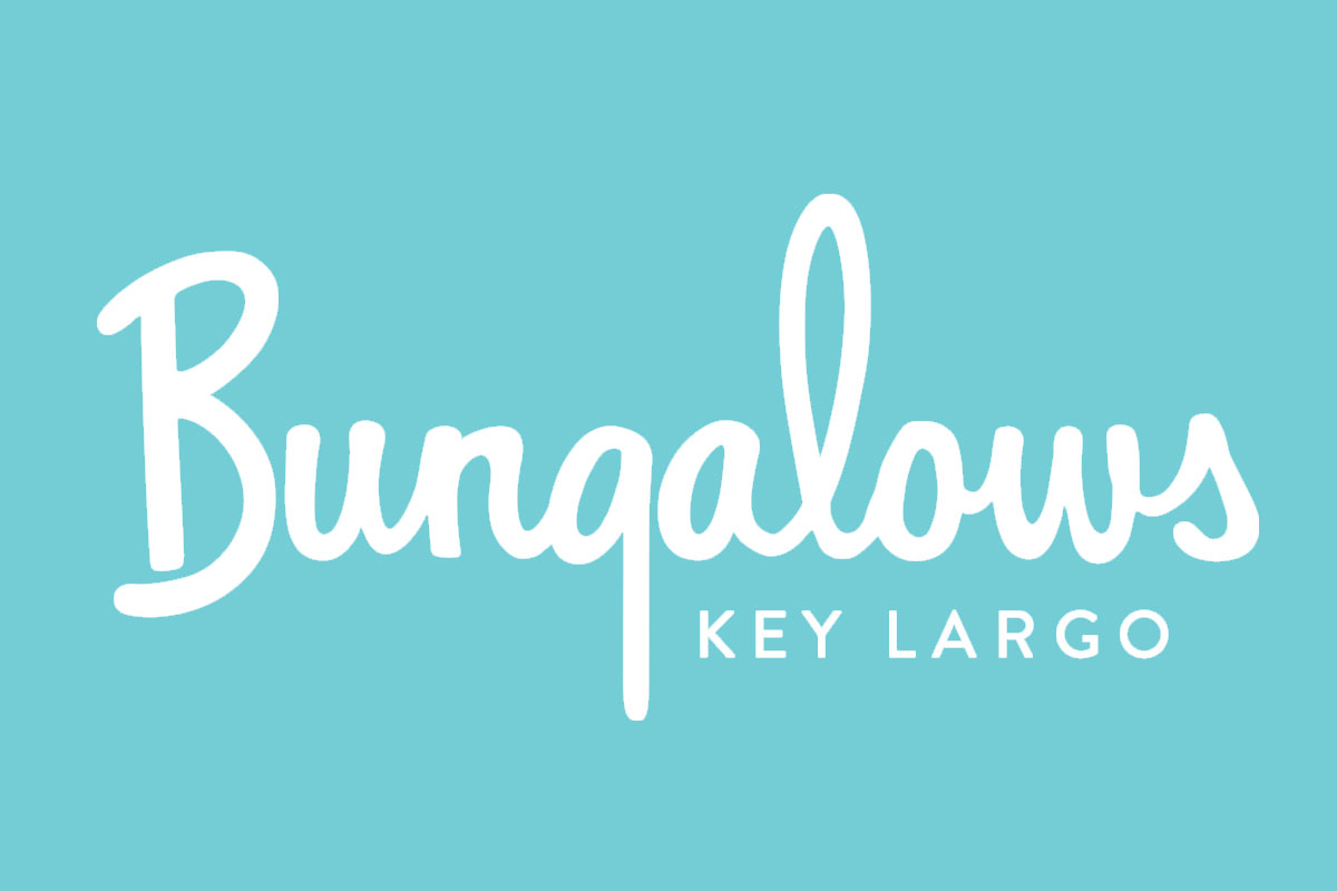 Bungalows Key Wes反白logo