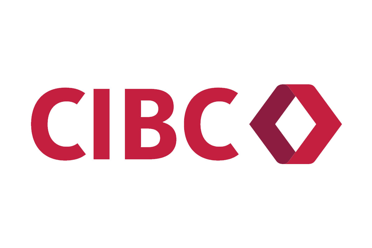 CIBC加拿大帝国商业银行品牌LOGO设计案例-菱形元素标志设计