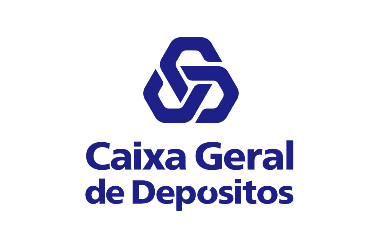  Caixa Geral de Depósitos银行品牌LOGO设计案例-网格元素标志设计