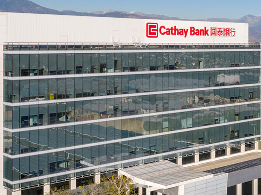 Cathay国泰银行标志设计含义及银行品牌设计理念