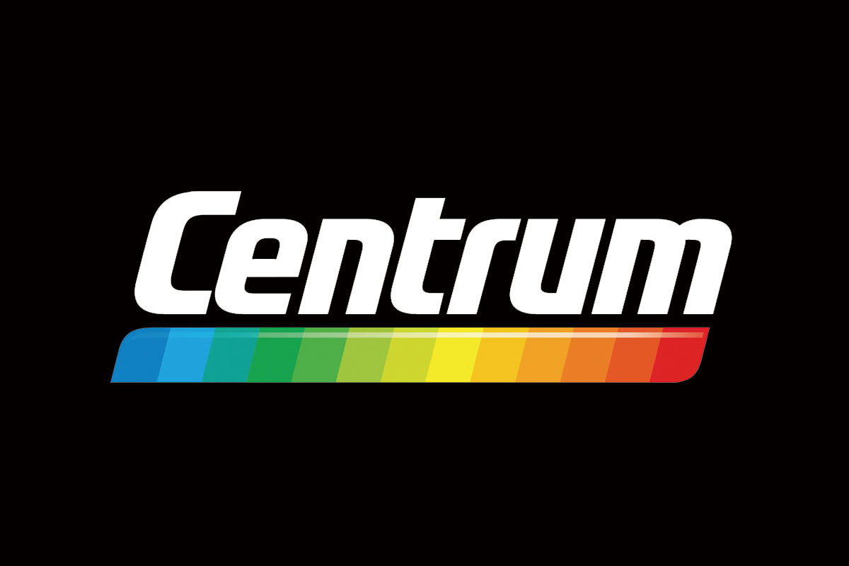 Centrum善存反白logo
