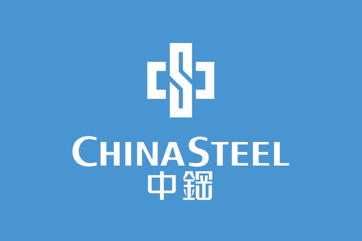 China Steel中钢反白logo