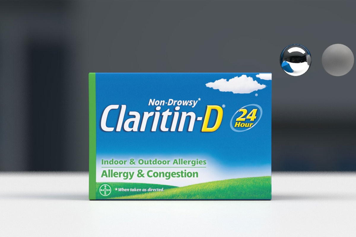 Claritin包装