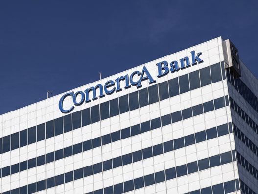 Comerica Bank标志设计含义及银行品牌设计理念