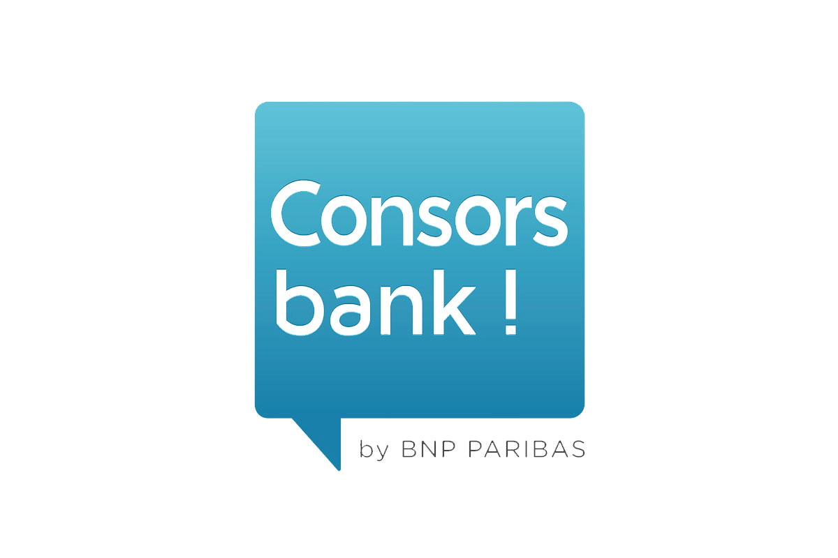 Consorsbank银行品牌LOGO设计案例-对话气泡元素标志设计