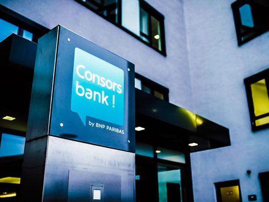 Consorsbank银行标志设计含义及银行品牌设计理念