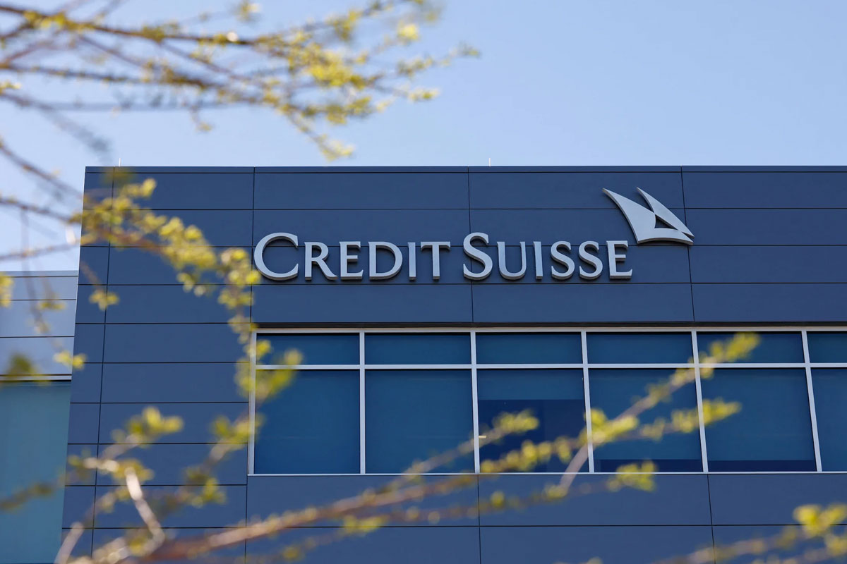 Credit Suisse银行品牌LOGO设计案例-银行行业标志设计方案