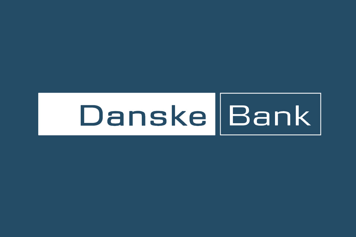 Danske银行反白logo