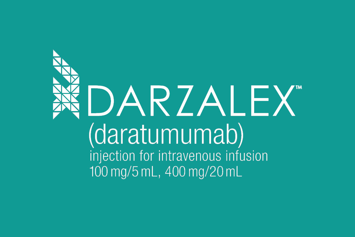 Darzalex达雷木单抗反白logo