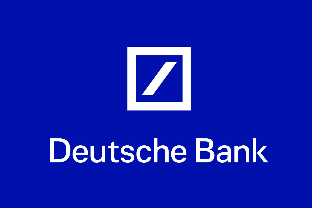 Deutsche Bank德意志银行反白logo