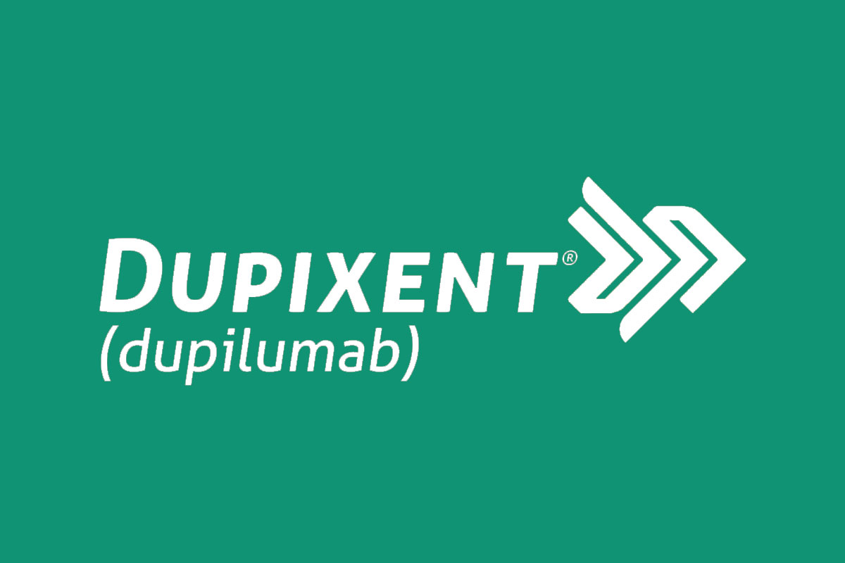 Dupixent度普利尤反白logo