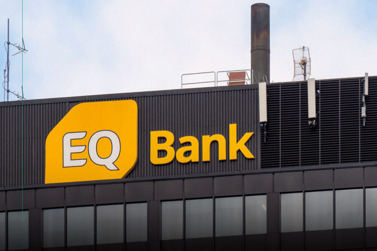 EQ Bank银行品牌LOGO设计案例-银行行业标志设计方案