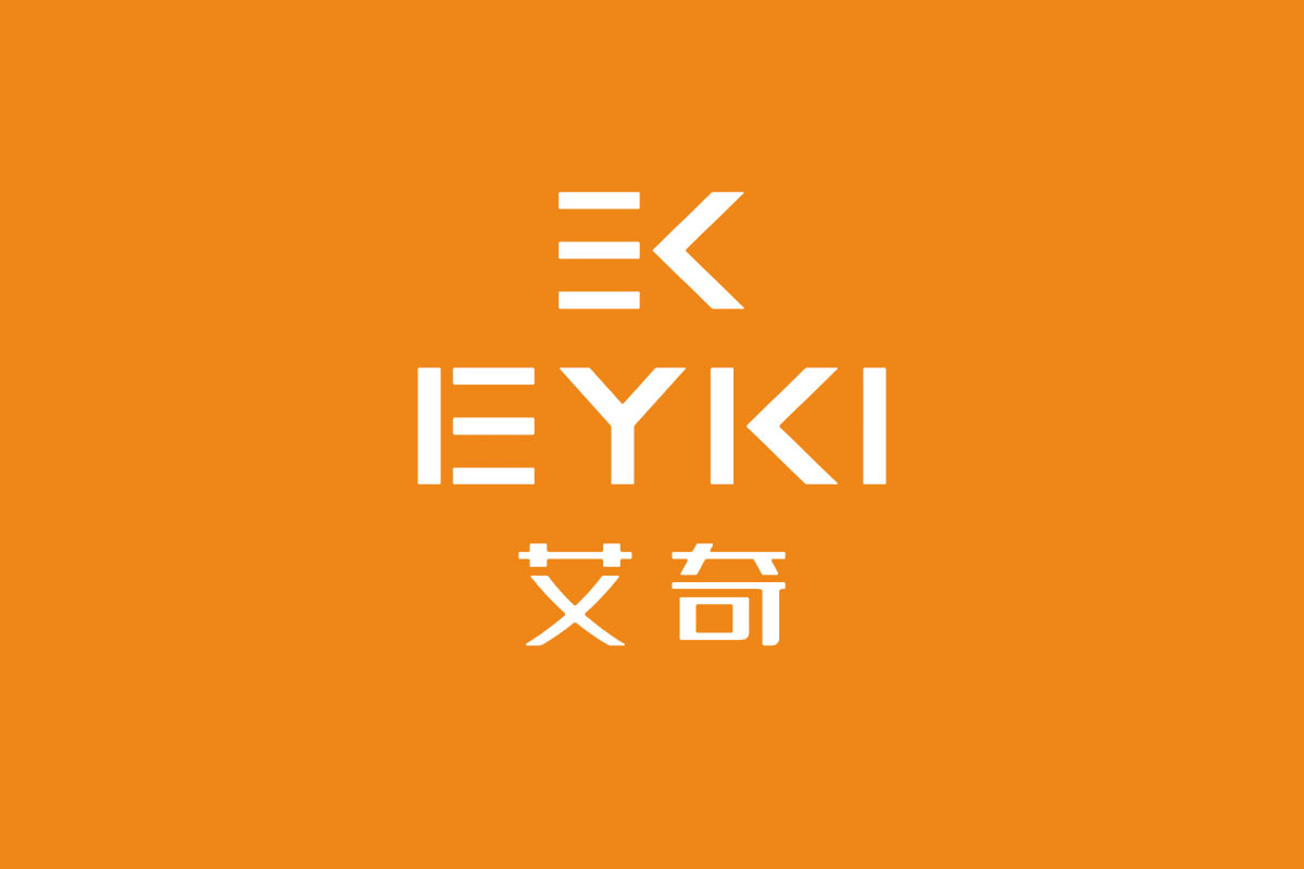 EYKI艾奇表品牌反白LOGO