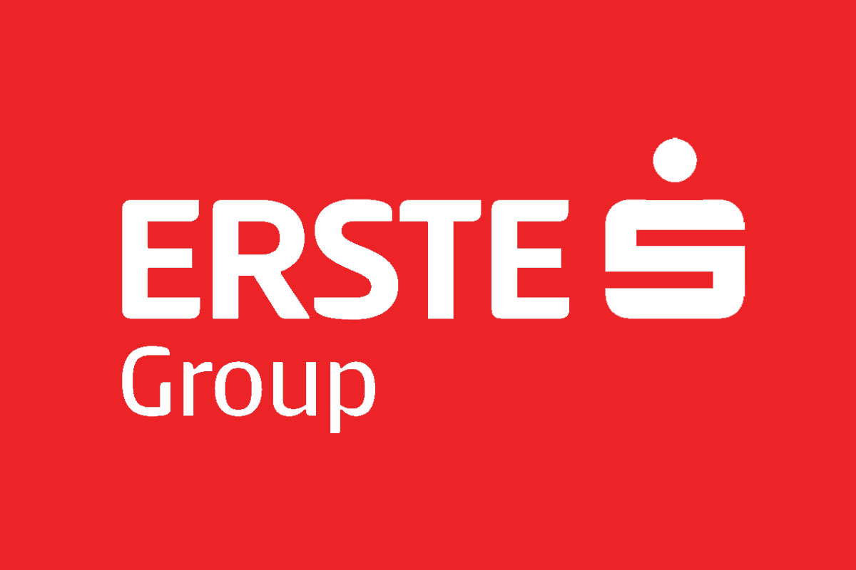 Erste Group银行反白logo