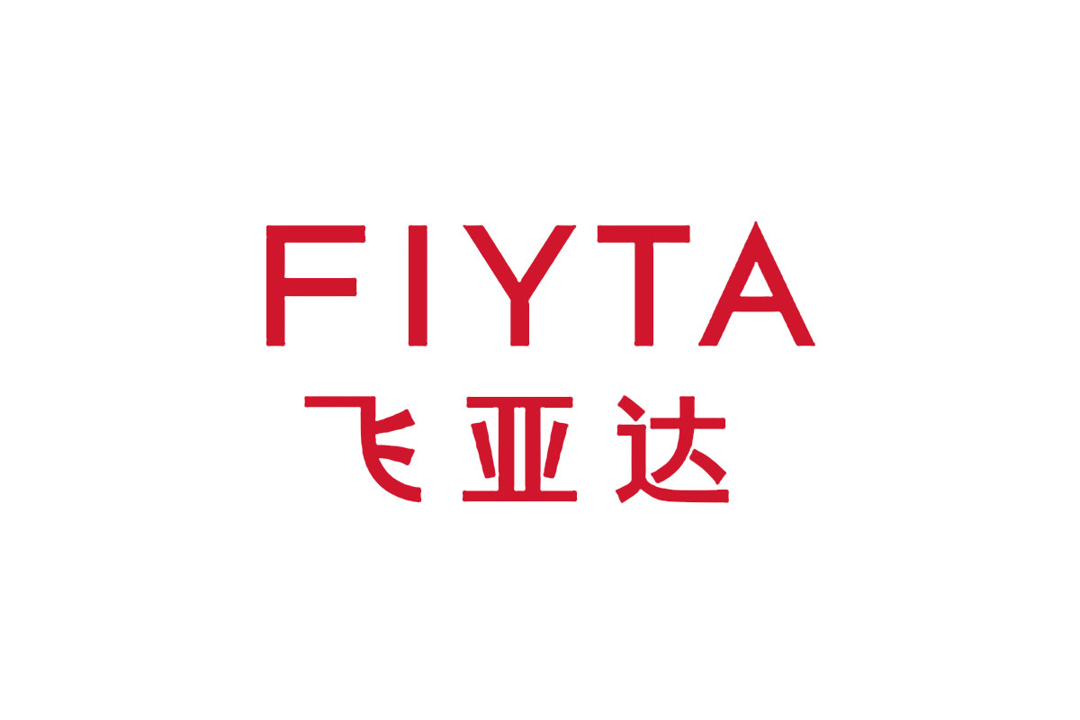 FIYTA飞亚达手表品牌LOGO设计案例-中英文元素标志设计