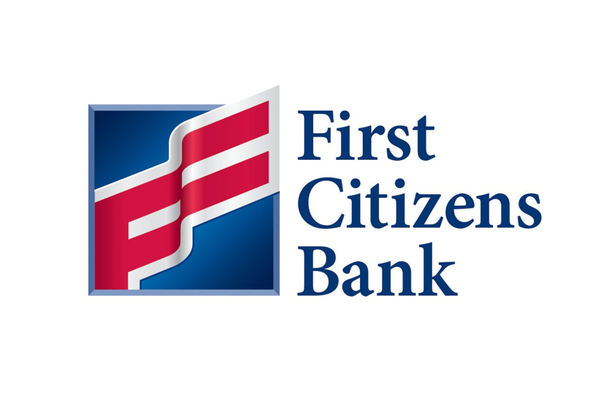 First Citizens银行品牌LOGO设计案例-F飘带元素标志设计