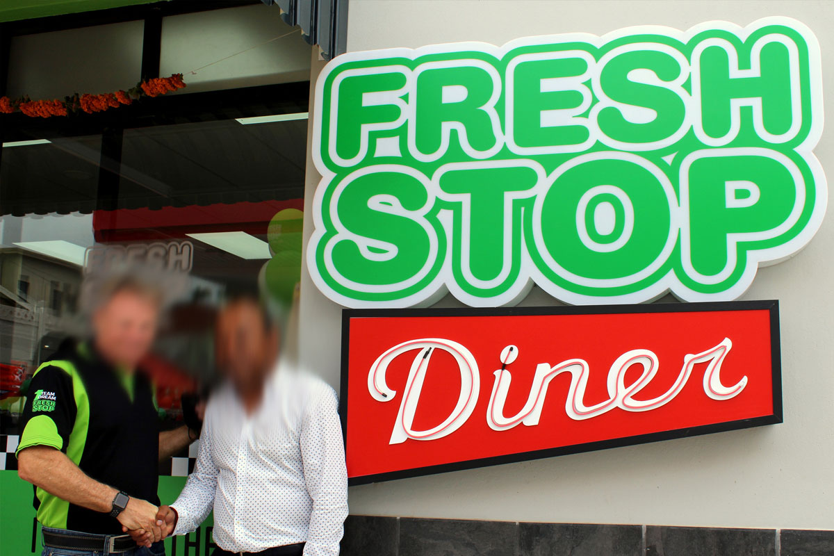 FreshStop招牌