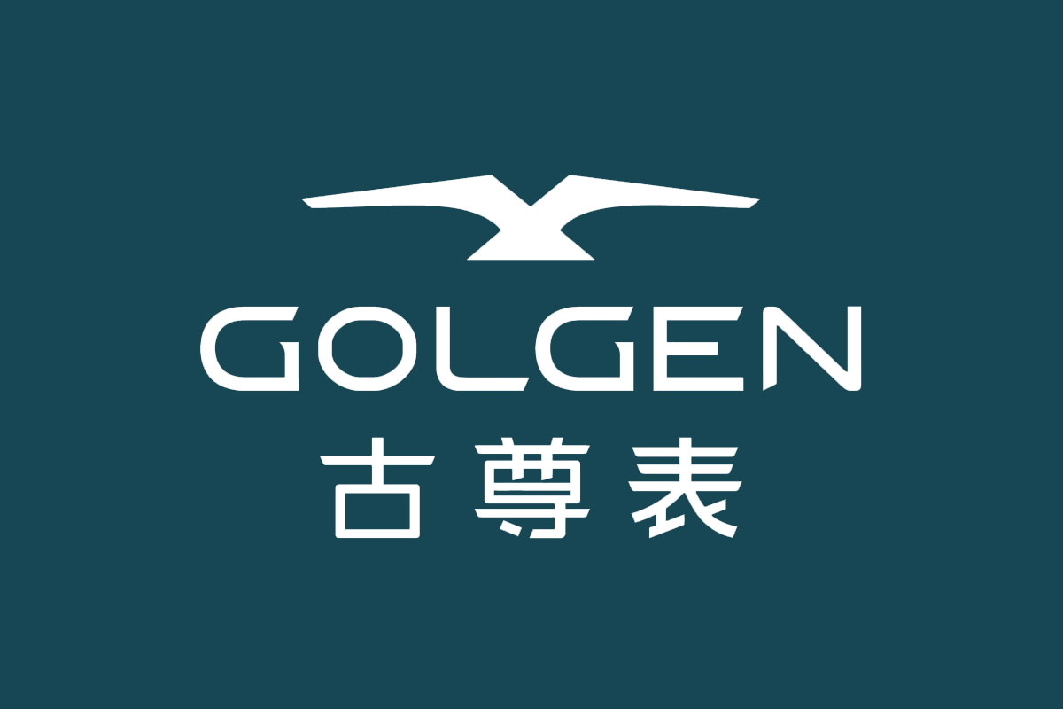 古尊手表品牌反白LOGO