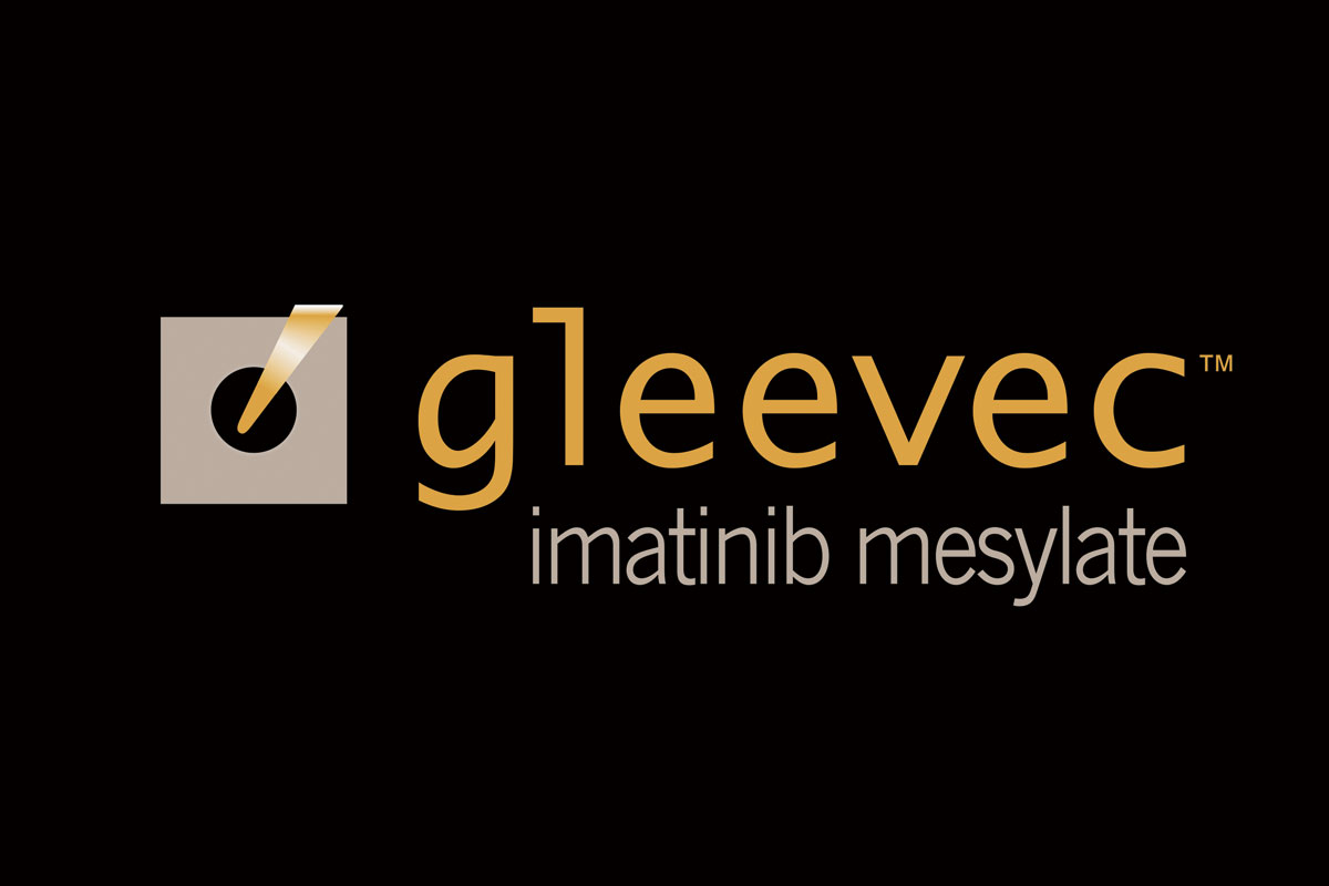 Gleevec格列卫反金logo