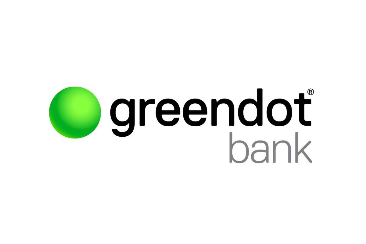 Green Dot Bank银行品牌LOGO设计案例-圆形元素标志设计