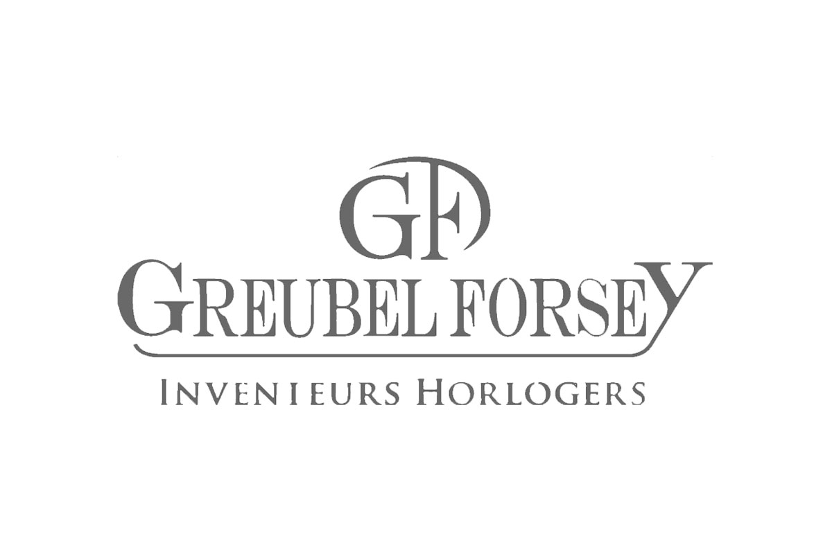 Greubel Forsey高珀富斯品牌LOGO设计案例-GF字体元素标志设计